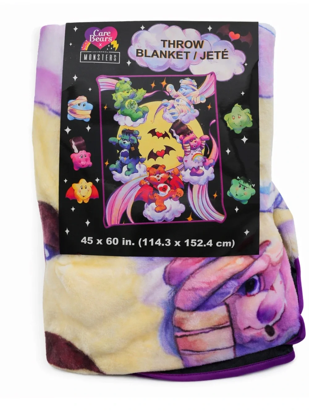 Care Bears & Universal Monsters Blanket